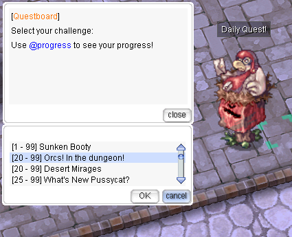 Daily Quest Board